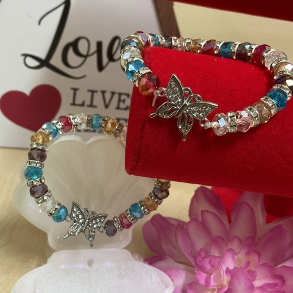 Butterflies bracelets - Picture 5 of 7